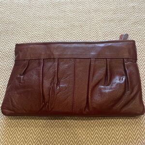 Ghia Vintage Made In Brazil Genuine Leather New York Clutch bag